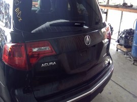 2010 ACURA MDX, BLACK, 3.7L, AT, AWD.  A25215